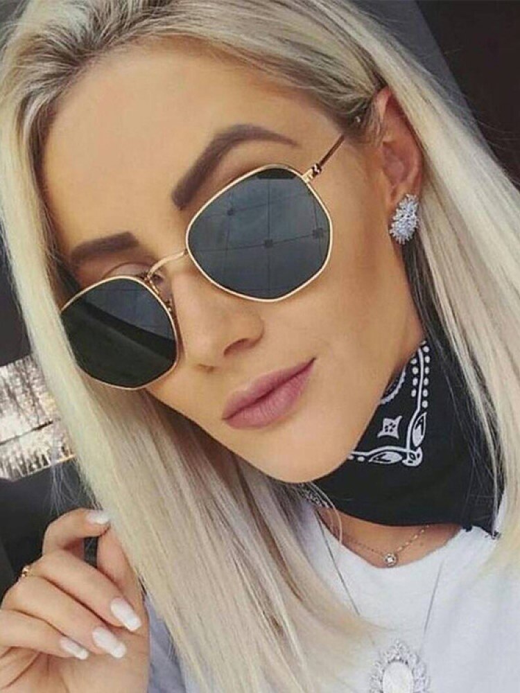 Vintage Metal Sunglasses